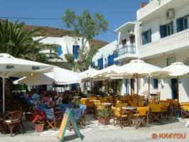 Amorgos Hafenpromenade Katapola