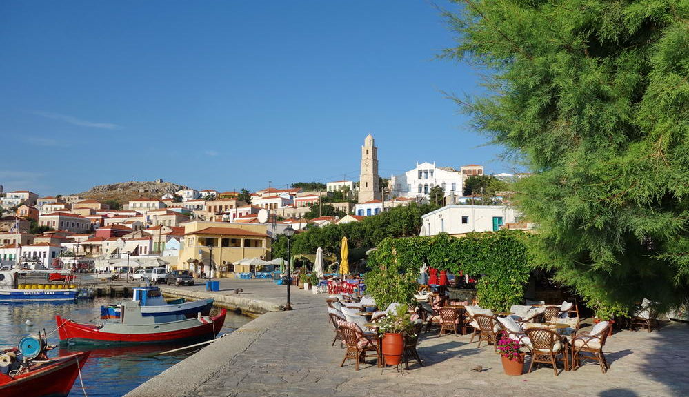 Chalki -Hafenort Emporio