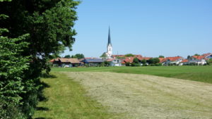 Blick auf Eggstätt