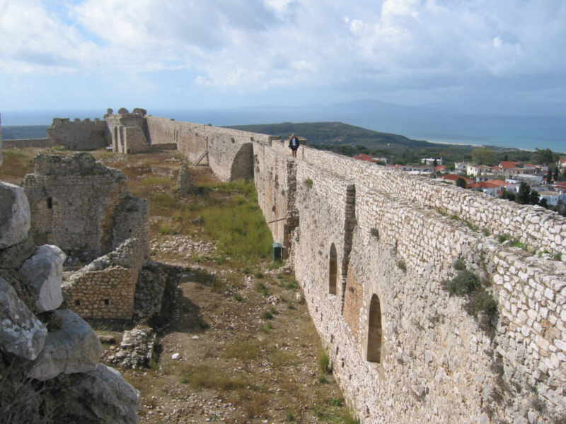 Burganlagen auf dem Peloponnes