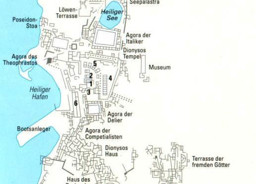 Delos, eine einzige große Ausgrabungsstätte - KK4YOU