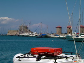 Marina Mandraki -Altstadthafen Rhodos