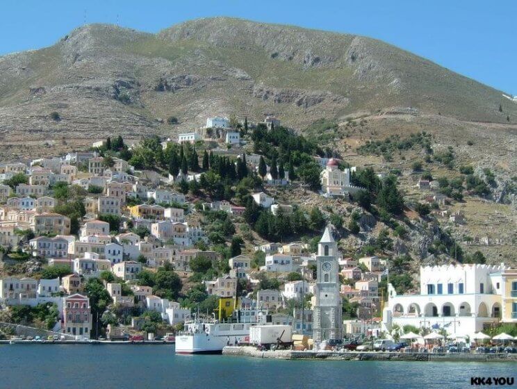 Impressionen des Naturhafens Symi beim auslaufen. Wir kommen wieder...