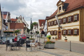 Im Jagsttal und auf den Spuren der Römer -Rathaus Lauchheim