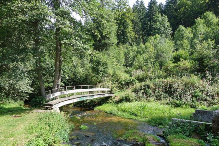 Picknickstelle Flößerhütte an der kleinen Enz