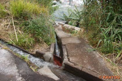 Fajã da Ovelha, Levada auf der Straße