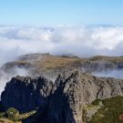 Madeiras Zentrum -Pico do Arieiro, dritthöchster Berg Madeiras mit 1818 Meter