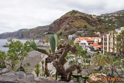 Blick vom Aussichtsturm auf Ribeira Brava