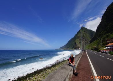 Madeiras Nordküste -Küstenstraße in São Vicente