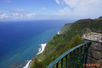 Madeiras Nordküste -Aussichtspunkt Cabanas (Miradouro das Cabanas)