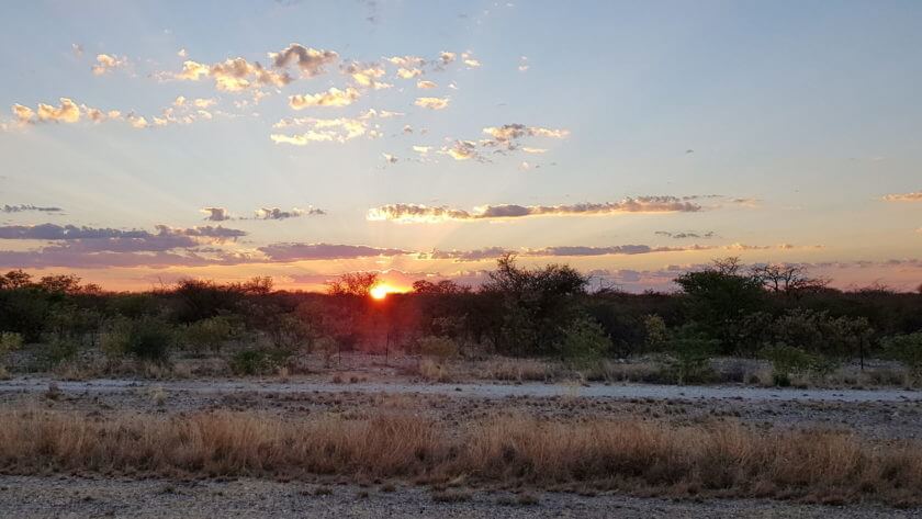 Sonnenaufgang, ab auf diePirsch