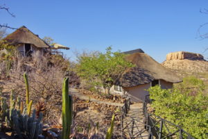 Unser Bugalow auf der Vingerklip Lodge