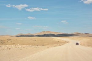 Namib, hohes Verkehrsaufkommen