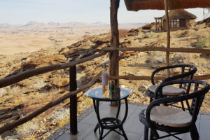 Namib’s Valley -Blick vom Bugalow