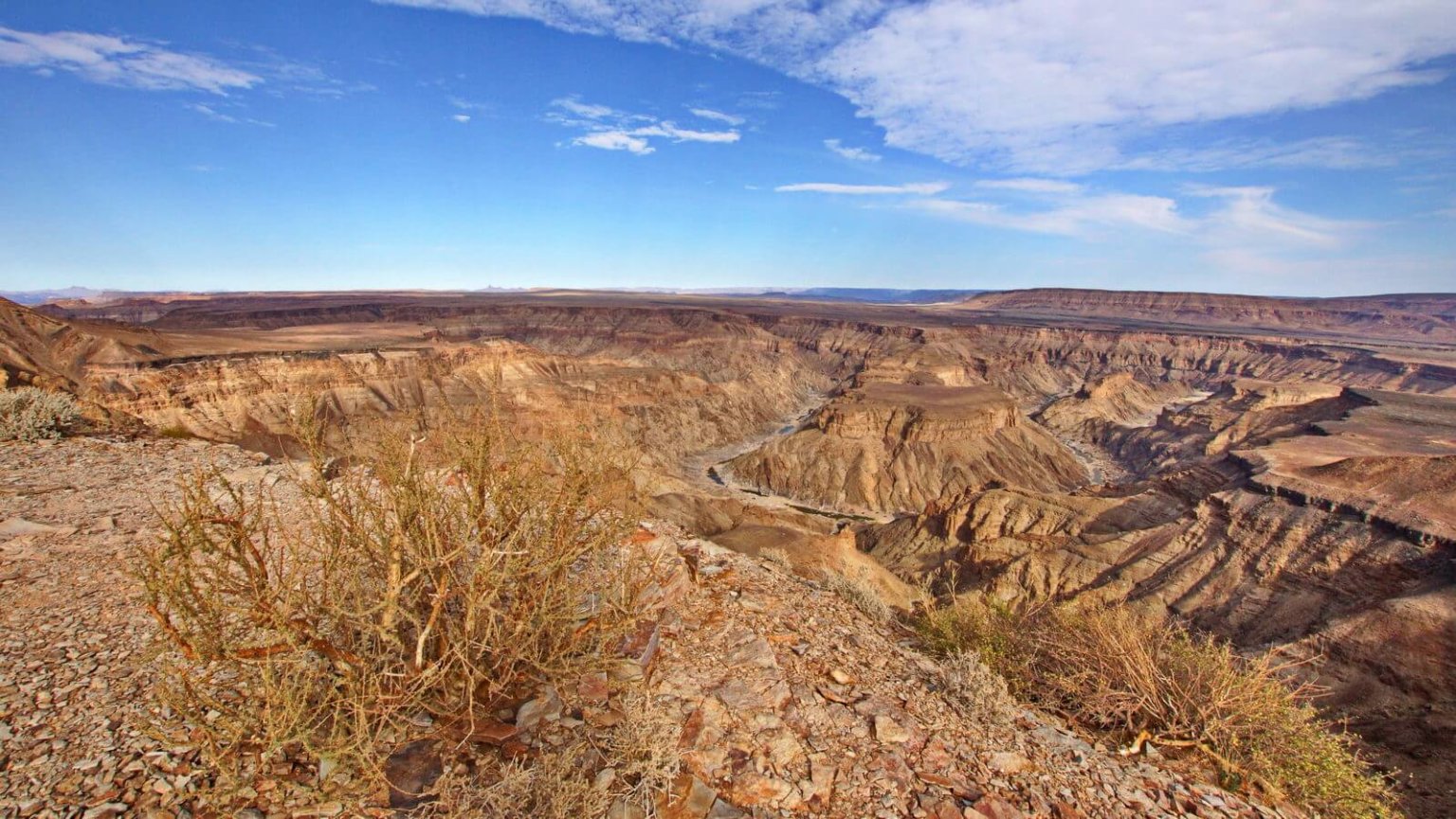 Fish River Canyon, NauteDamm und AiAis KK4YOU