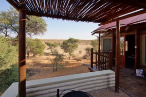 Kalahari Tended Camp, Blick vom Grillplatz