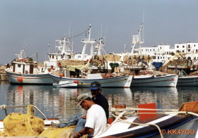 Paros -Hafen Naoussa