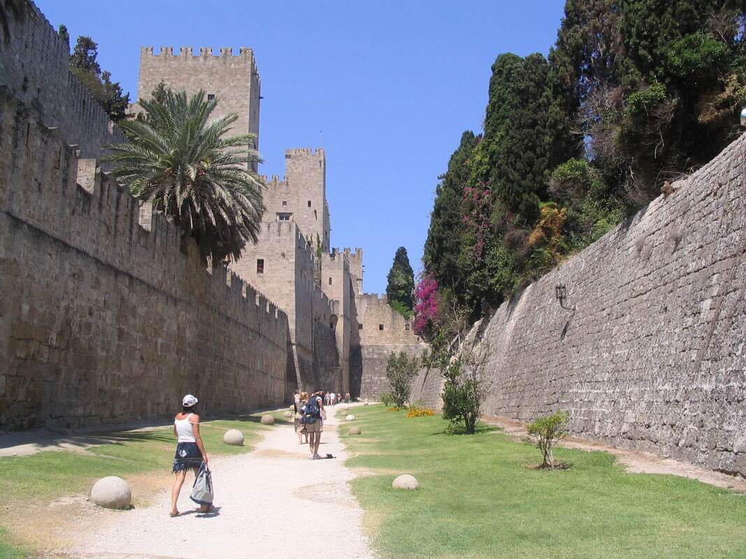 Großmeisterpalast Rhodos Festungsanlage