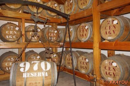 Zuckerrohrfabrik -Rum aus Madeira