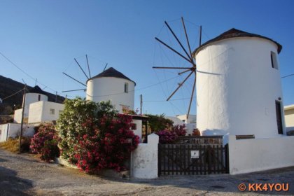 Windmühlen in Chora