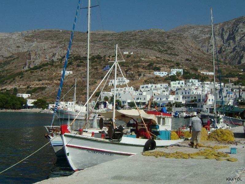 Amorgos Hafen Aegiali
