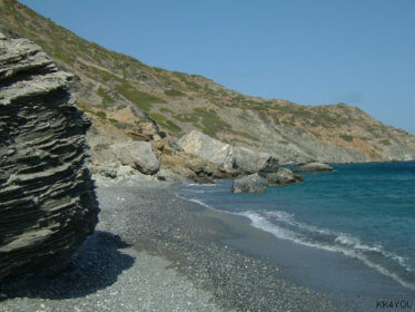 Amorgos -Beach von Kamari