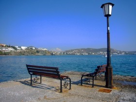 Bucht Syros Finikas