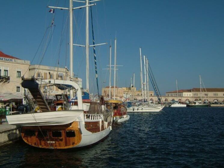 Syros -Hafen Ermoupolis