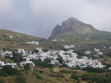 Tinos -Blick zum Exombougo