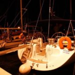 Serifos -Abendstimmung im Hafen Livadi