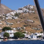 Serifos -Blick von Livadi zur Chora