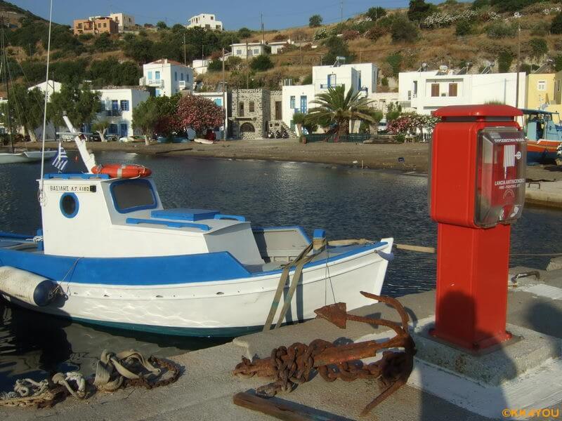 Nisyros -Hafen Paloi, Strandbereich im Westen