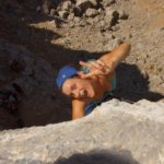 Kletterer auf Kalymnos -Ormos Sikati