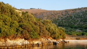 Abendstimmung in der Agia Sofia Beach