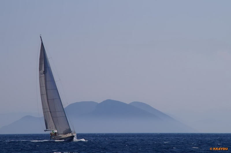 Ionisches Meer zwischen Korfu und Zakynthos