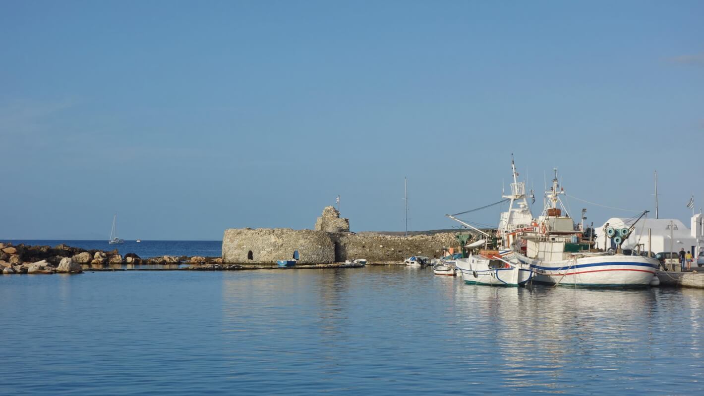 Paros -Hafen Naoussa