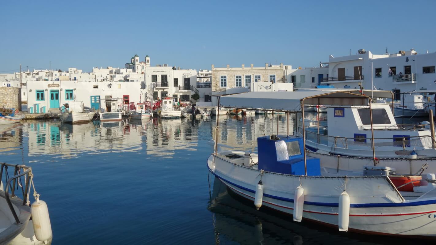 Paros -Hafen Naoussa