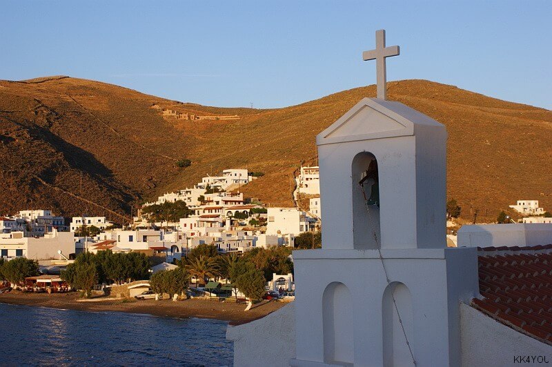 Kythnos -Hafen Mericha