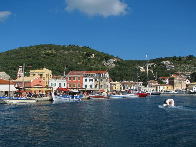 Paxos -Hafen Gaios