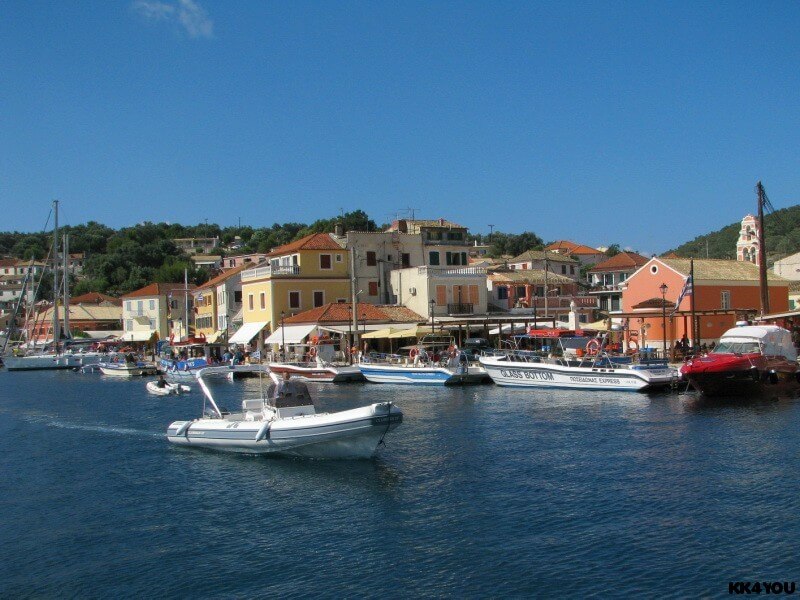 Paxos -Hafen Gaios