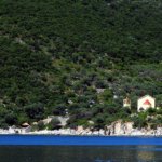 Kalamos -Hafen Porta Leone, das verlassene Dorf