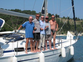 Crew vl: Klaus, Eberhard, Jürgen, Wolfgang, Claus