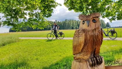 am Ortsrand von Welzheim