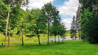 Welzheimer Radtour -Eisenbachsee